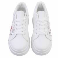 Damen Low-Sneakers - white