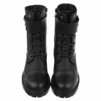 Damen Schnürstiefeletten - black