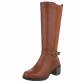 Damen High-Heel Stiefel - camel Gr. 39