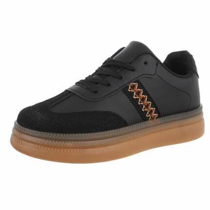 Damen Low-Sneakers - black - 12 Paar