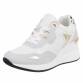 Damen Keilabsatz-Sneakers - white - 12 Paar