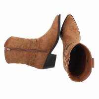 Damen Winterstiefeletten - camel