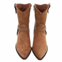 Damen Winterstiefeletten - camel