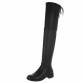 Damen Overknee-Stiefel - black Gr. 40