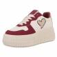 Damen Low-Sneakers - wine Gr. 36