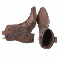 Damen Winterstiefeletten - brown