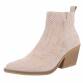 Damen Winterstiefeletten - beigesuede - 12 Paar