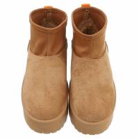 Damen Winterstiefeletten - camel