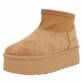 Damen Winterstiefeletten - camel