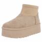 Damen Winterstiefeletten - khaki