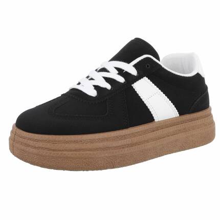 Damen Low-Sneakers - black Gr. 36