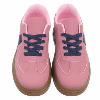 Damen Low-Sneakers - fuchsia