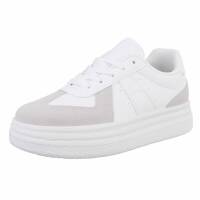 Damen Low-Sneakers - white