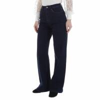 Damen High Waist Jeans von Laulia - DK.blue