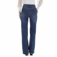 Damen Bootcut Jeans von Laulia - blue