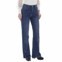 Damen Bootcut Jeans von Laulia - blue