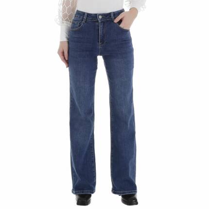 Damen Bootcut Jeans von Laulia Gr. M/38 - blue