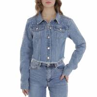 Damen Jeansjacke von Laulia - blue