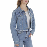 Damen Jeansjacke von Laulia - blue