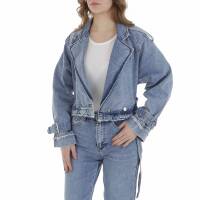 Damen Jeansjacke von Laulia - blue