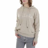 Damen Strickpullover von Emma & Ashley - beige