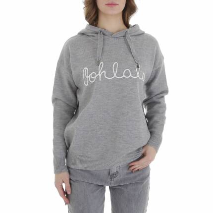 Damen Strickpullover von Emma & Ashley - grey