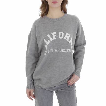 Damen Strickpullover von Emma & Ashley - grey