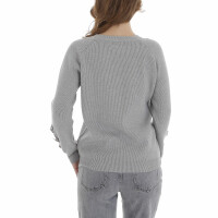 Damen Strickpullover von Emma & Ashley - grey