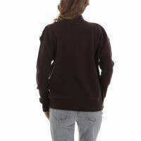 Damen Strickpullover von Emma & Ashley - brown