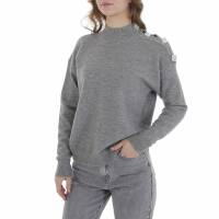 Damen Strickpullover von Emma & Ashley - grey