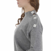 Damen Strickpullover von Emma & Ashley - grey