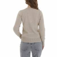 Damen Strickpullover von Emma & Ashley - beige