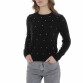 Damen Strickpullover von Emma & Ashley - black