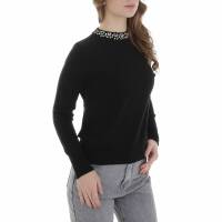 Damen Strickpullover von Emma & Ashley - black