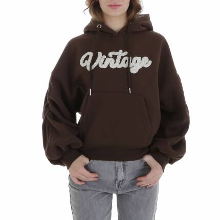 Damen Sweatshirts von Emma & Ashley Gr. L/40 - brown