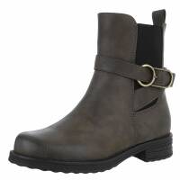 Damen Klassische Stiefeletten - dkgreen