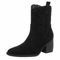 Damen Western- & Bikerboots - black