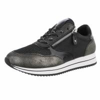 Damen Low-Sneakers - black