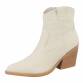 Damen Western- & Bikerboots - beige - 12 Paar