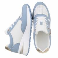 Damen Keilabsatz-Sneakers - blue