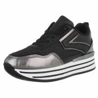 Damen Low-Sneakers - black