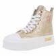 Damen High-Sneakers - gold Gr. 37
