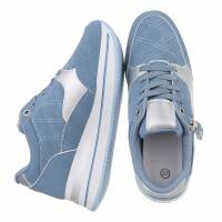 Damen Keilabsatz-Sneakers - blue