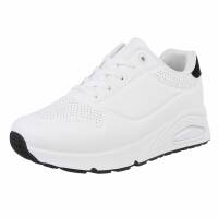 Damen Low-Sneakers - whiteblack