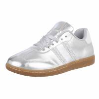 Damen Low-Sneakers - silver