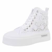 Damen High-Sneakers - white