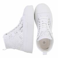 Damen High-Sneakers - white