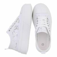 Damen Low-Sneakers - white