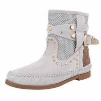 Damen Western- & Bikerboots - lgray