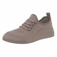 Damen Low-Sneakers - brown